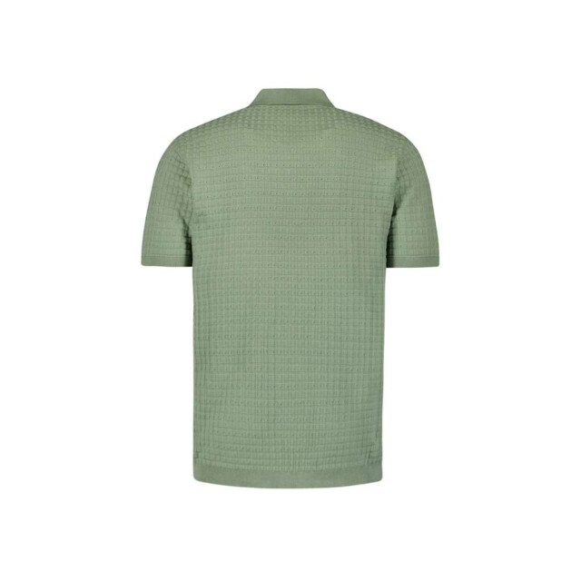No Excess Pullover short sleeve polo v solid green 27230363-050 large