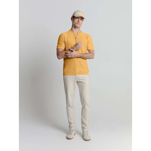 No Excess Pullover short sleeve crewneck soli yellow 27230262-070 large