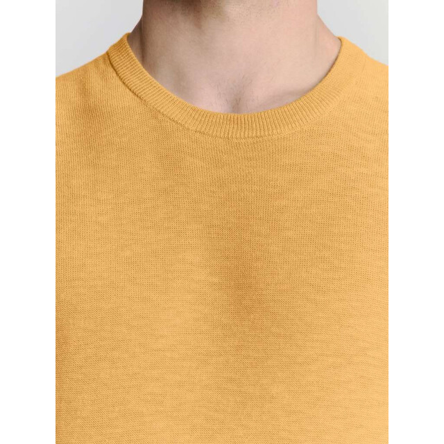 No Excess Pullover short sleeve crewneck soli yellow 27230262-070 large