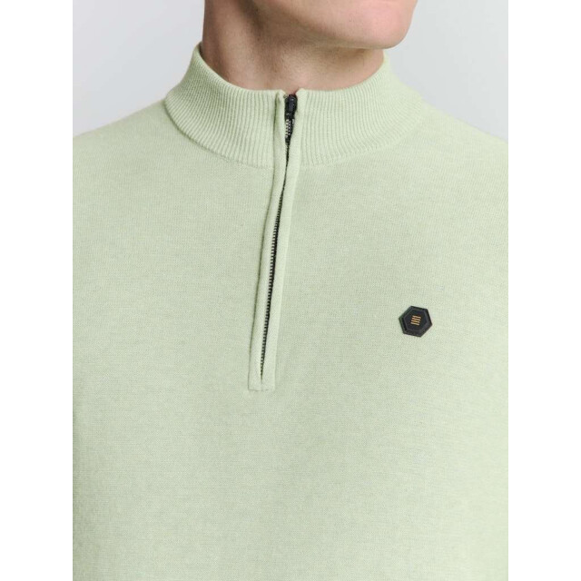 No Excess Pullover half zip melange mint 27230111-058 large
