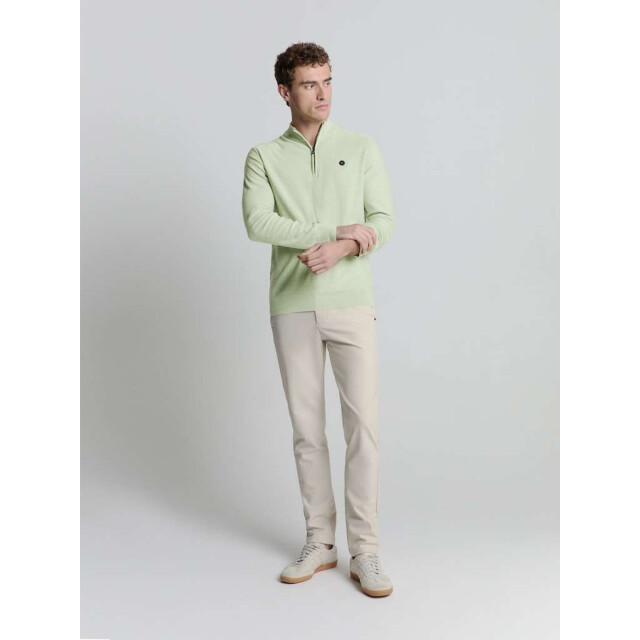 No Excess Pullover half zip melange mint 27230111-058 large