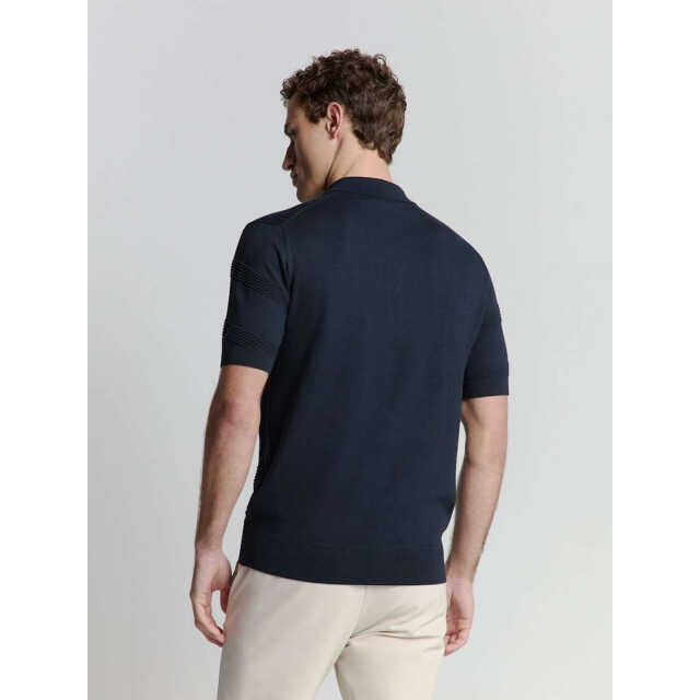 No Excess Pullover short sleeve full button p deep blue 27210271-096 large