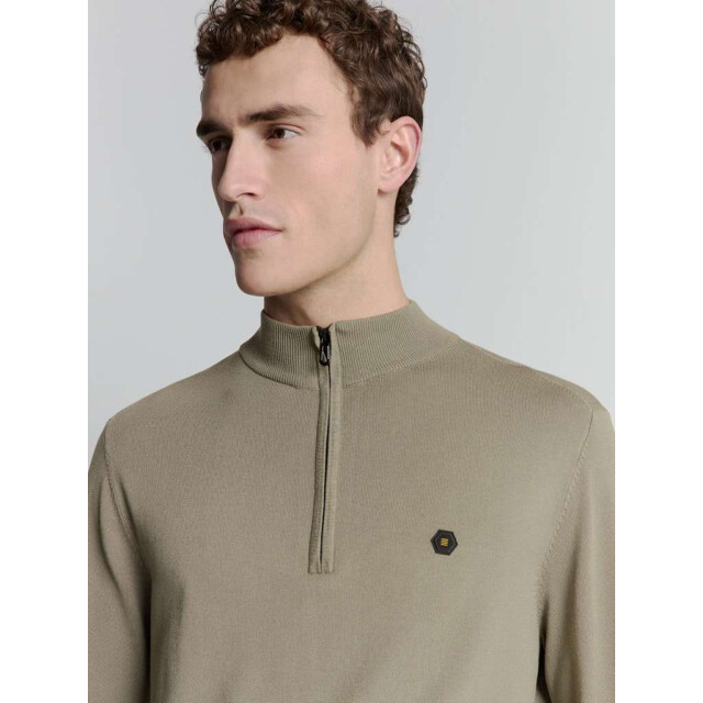 No Excess Pullover half zip light army 27210106SN-177 large