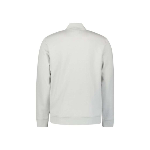 No Excess Sweater full zipper jacquard mix bo chalk 27100119-017 large