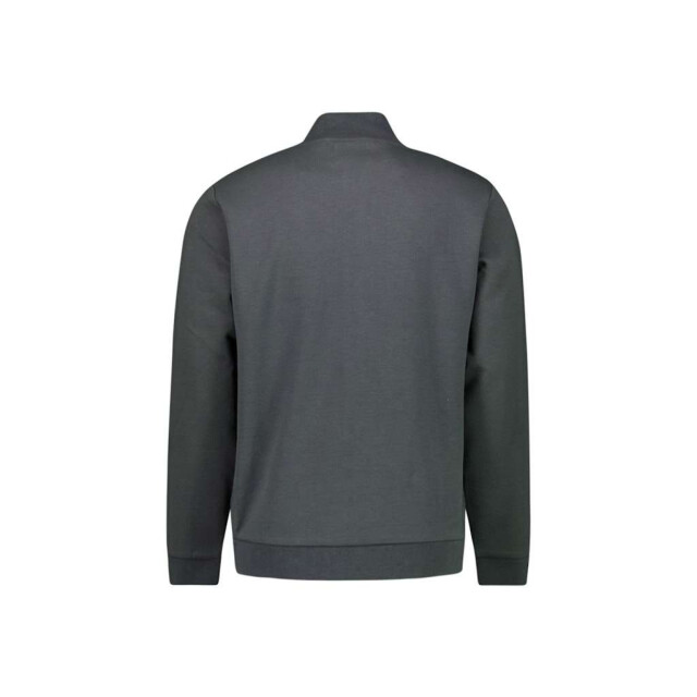 No Excess Sweater full zipper jacquard mix dark steel 27100118-124 large