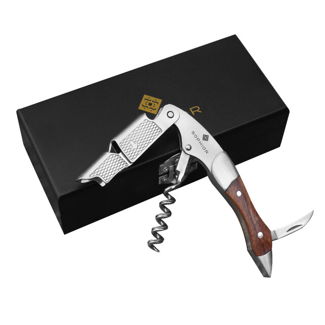 Sophior Kelnersmes rozenhout/rvs 3174255 large