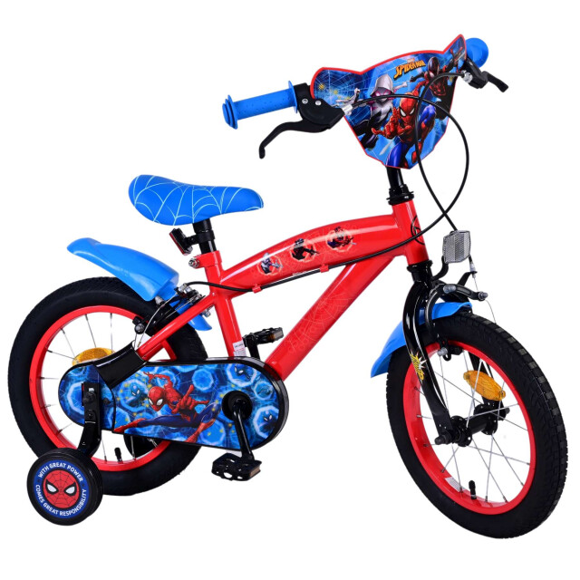 Marvel Ultimate spider-man kinderfiets twee handremmen Ultimate Spider-Man Kinderfiets - Twee handremmen large