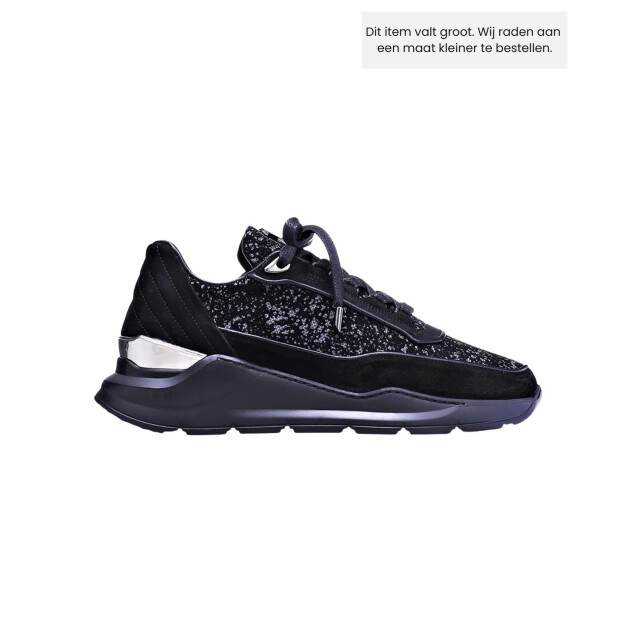 Benjamin Berner Hector runner galaxy waxed suede sneaker 41320 large