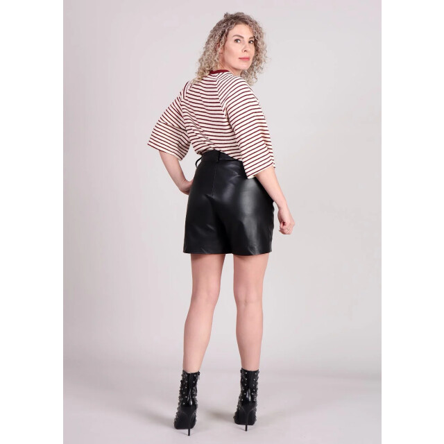 Co'Couture Phoebecc leather pleat shorts 9308415263048 large