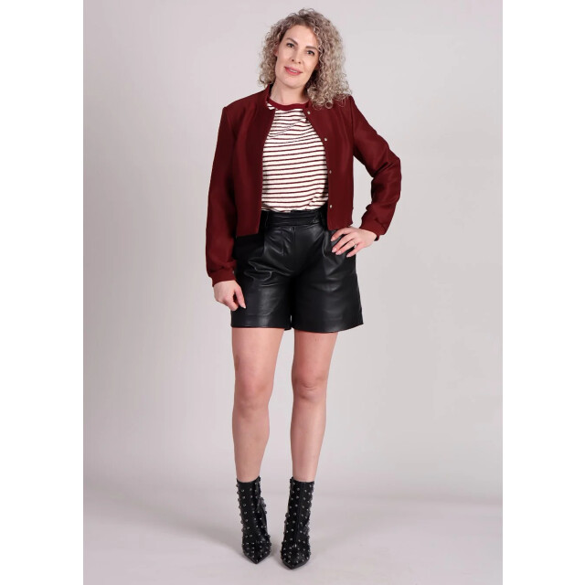 Co'Couture Phoebecc leather pleat shorts 9308415263048 large