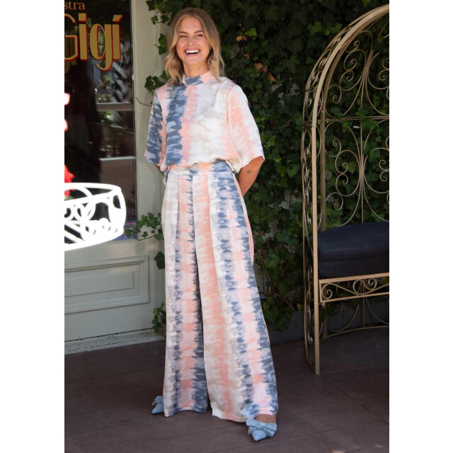 Studio Amaya Ella broek tie dye wide leg 9316019601736 large
