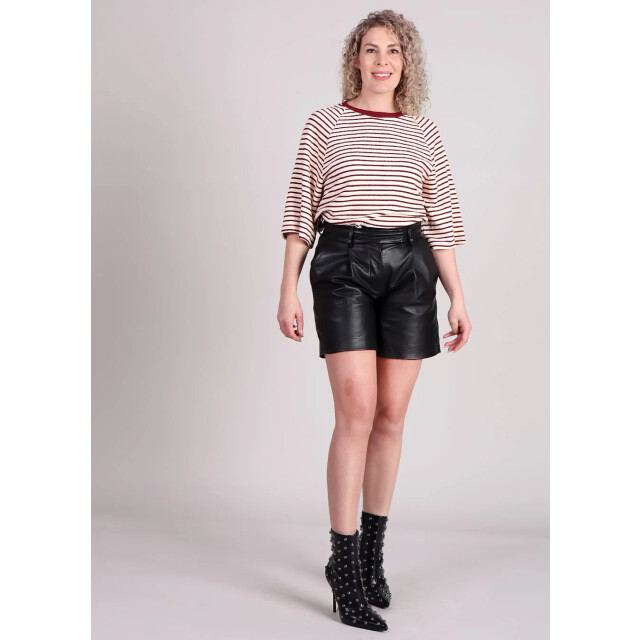Co'Couture Phoebecc leather pleat shorts 9308415263048 large