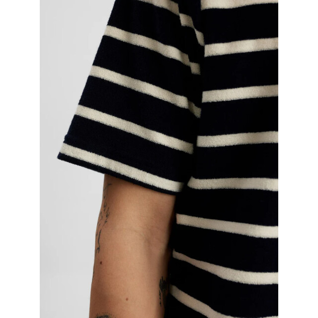 Anerkjendt Frotte stripe tee sky captain 3059 3059 large