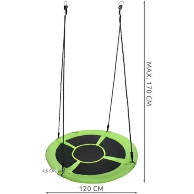Hustawka Rond netschommel Ø 100 cm 150kg 5900779950313 large