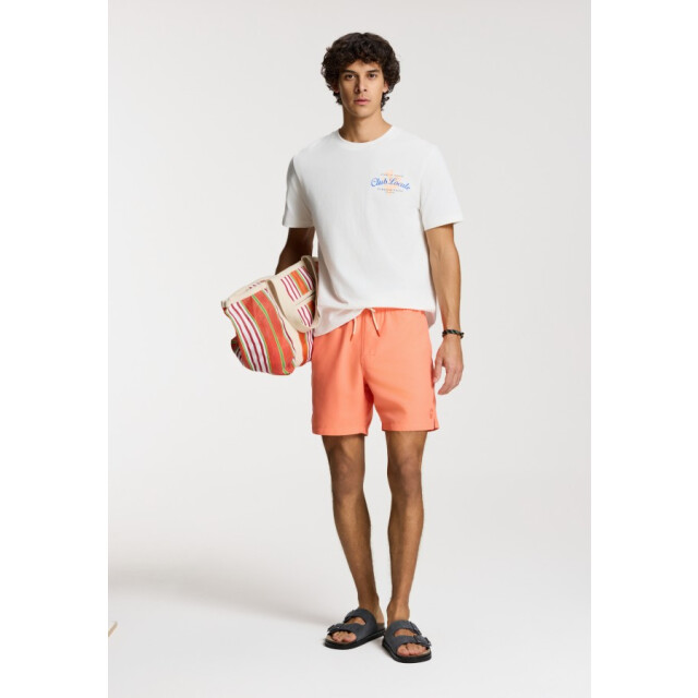 Shiwi 1525107100 mike short 2042 orange coral swim short  2042 Orange Coral/1525107100 Mike Short large