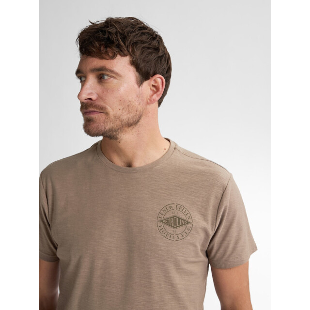 Petrol Industries men t-shirt ss m-1050-tsr615 7129 dark sand 05011.820.0039 large