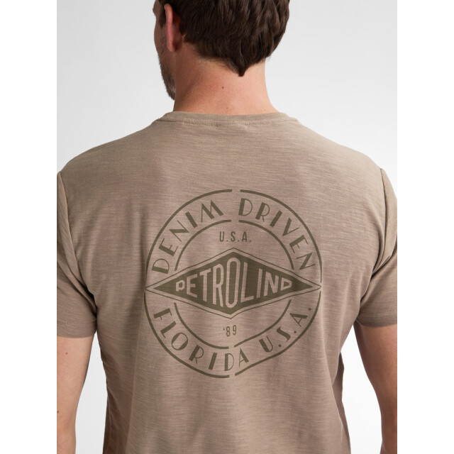 Petrol Industries men t-shirt ss m-1050-tsr615 7129 dark sand 05011.820.0039 large