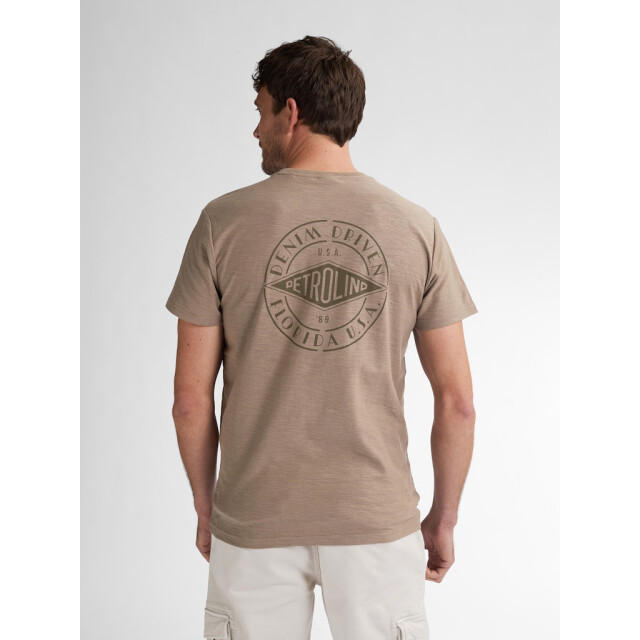 Petrol Industries men t-shirt ss m-1050-tsr615 7129 dark sand 05011.820.0039 large