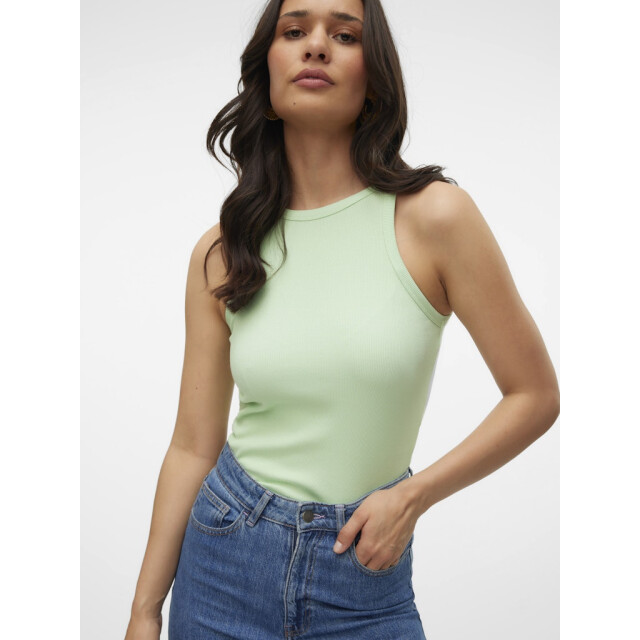 Vero Moda vmchloe short tank top ga jrs noos 10306896 pastel green 06010.369.0062 large