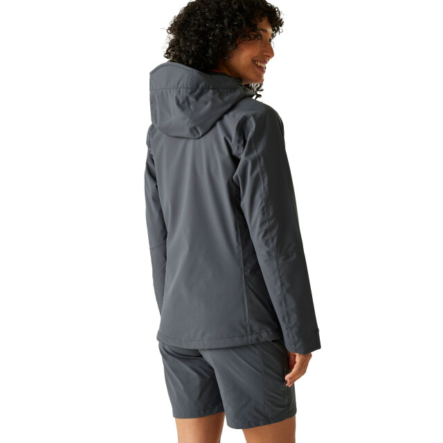 Regatta Dames birchdale ii waterdichte jas UTRG11408_blacksealgrey large