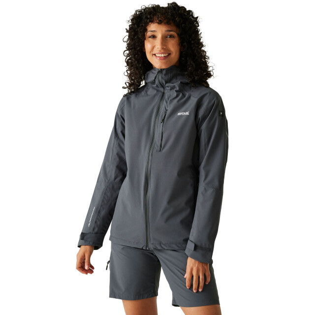 Regatta Dames birchdale ii waterdichte jas UTRG11408_blacksealgrey large