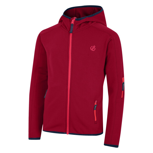 Dare2b Kinder/kids explore marl fleecejack UTRG10760_beetroot large