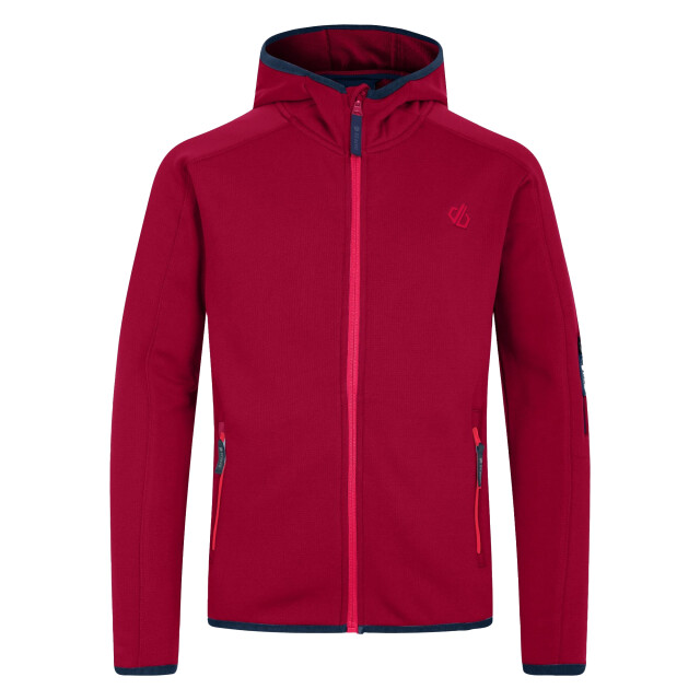 Dare2b Kinder/kids explore marl fleecejack UTRG10760_beetroot large