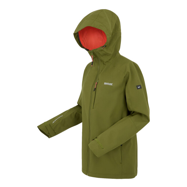 Regatta Dames birchdale ii waterdichte jas UTRG11408_nephritegreenpeachbloom large