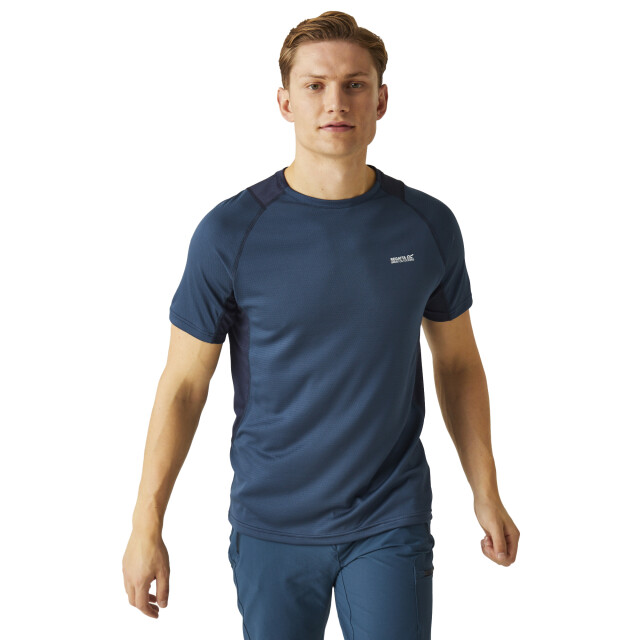 Regatta Heren virda iv t-shirt UTRG9799_moonlightdenimnavy large