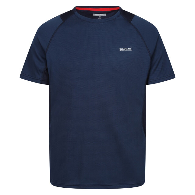 Regatta Heren virda iv t-shirt UTRG9799_moonlightdenimnavy large