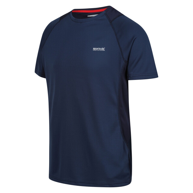 Regatta Heren virda iv t-shirt UTRG9799_moonlightdenimnavy large