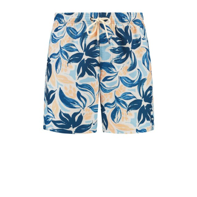 Shiwi men mike swim shorts 7 inch floral leafs 1525107261 6213 blue sky floral leafs 05412.210.0002 large