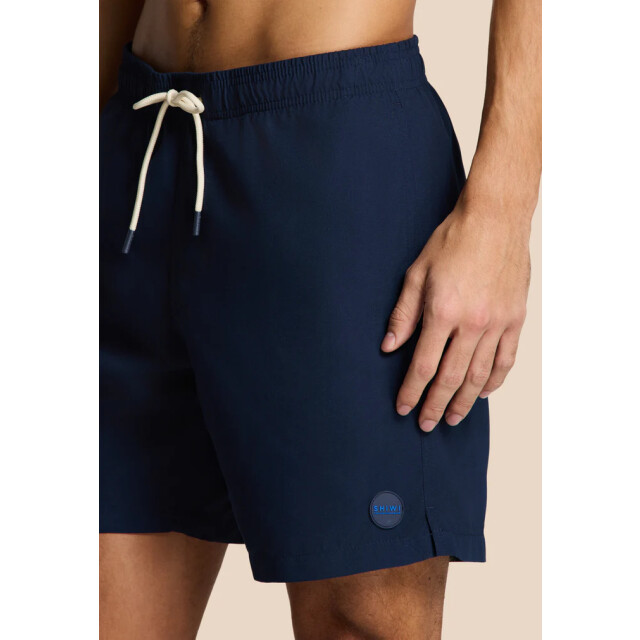 Shiwi men mike swim shorts 7 inch solid 1525107100 6054 blue dark 05412.261.0023 large