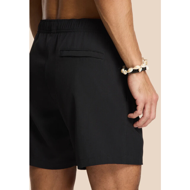 Shiwi men scott stretch swim short 6 inch solid 1525506100 9000 black 05412.990.0011 large