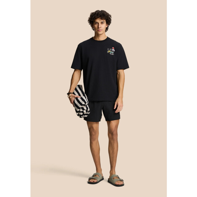 Shiwi men scott stretch swim short 6 inch solid 1525506100 9000 black 05412.990.0011 large