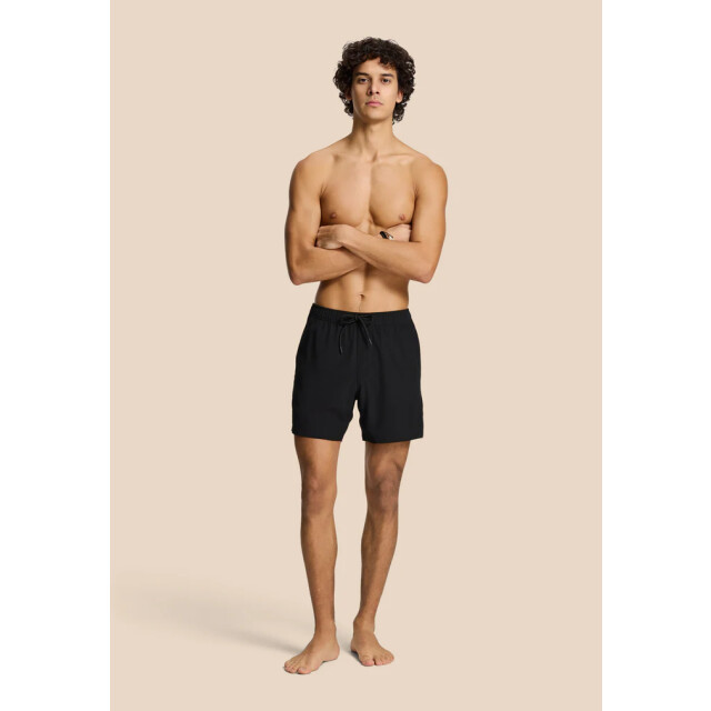 Shiwi men scott stretch swim short 6 inch solid 1525506100 9000 black 05412.990.0011 large