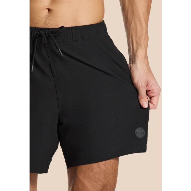 Shiwi men scott stretch swim short 6 inch solid 1525506100 9000 black 05412.990.0011 large
