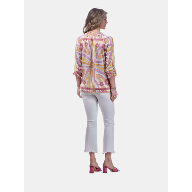 Mucho Gusto ® blouse milano paisley paradise patchwork MUCHO GUSTO® Blouse Milano Paisley Paradise Patchwork large