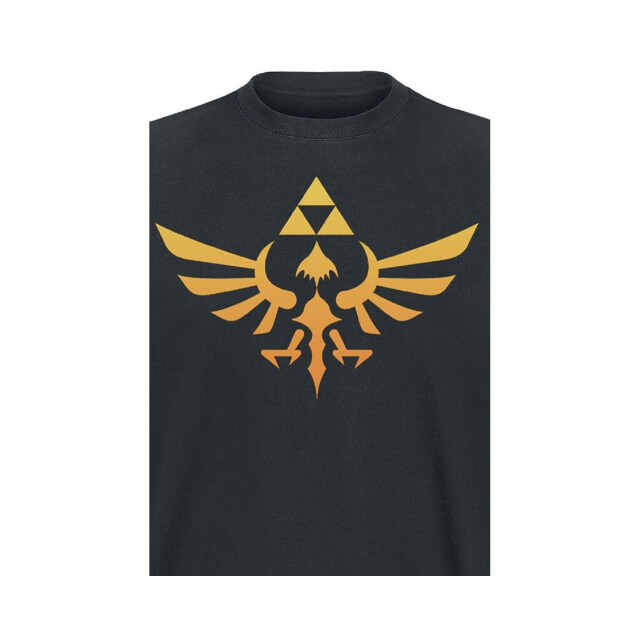 Nintendo Unisex adult hyrule legend of zelda t-shirt UTHE319_black large