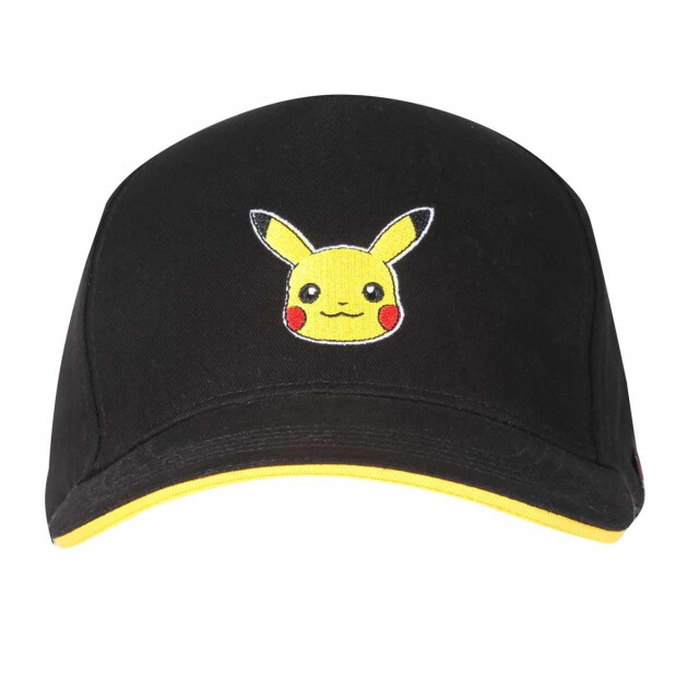 Pokemon Pikachu badge baseball cap UTHE1647_black large