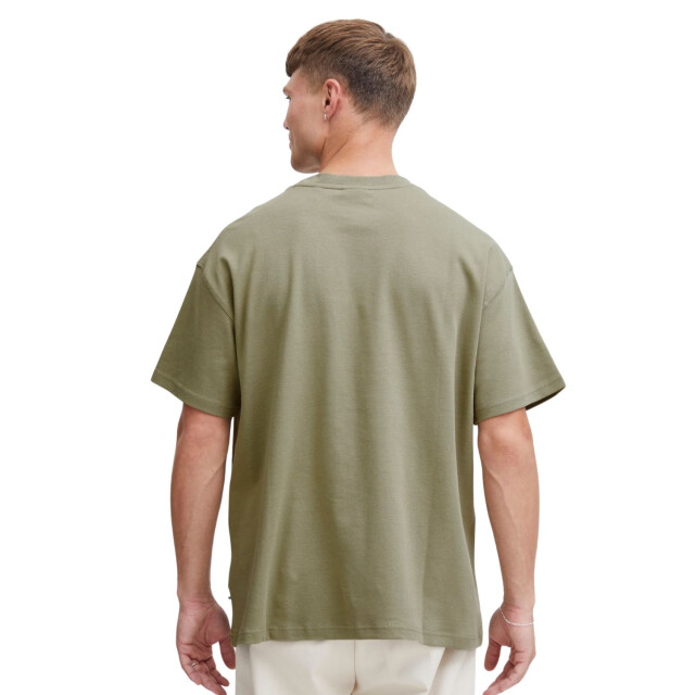 Solid Casual t-shirt heren 21107307 large