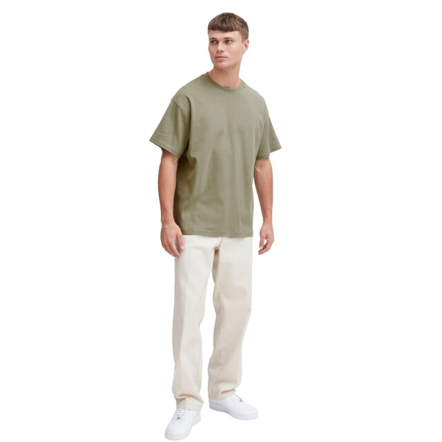 Solid Casual t-shirt heren 21107307 large