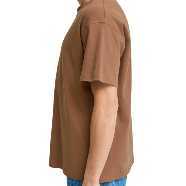 Solid Casual t-shirt heren 21107307 large