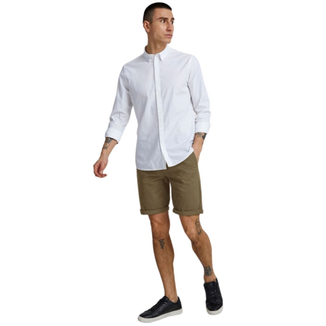 Solid Casual short heren 21200395 large