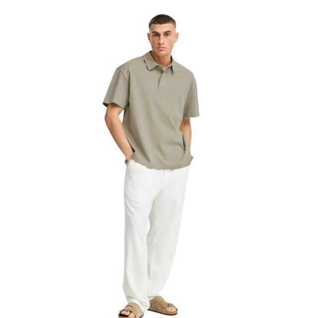 Solid Polo heren 21108513 large