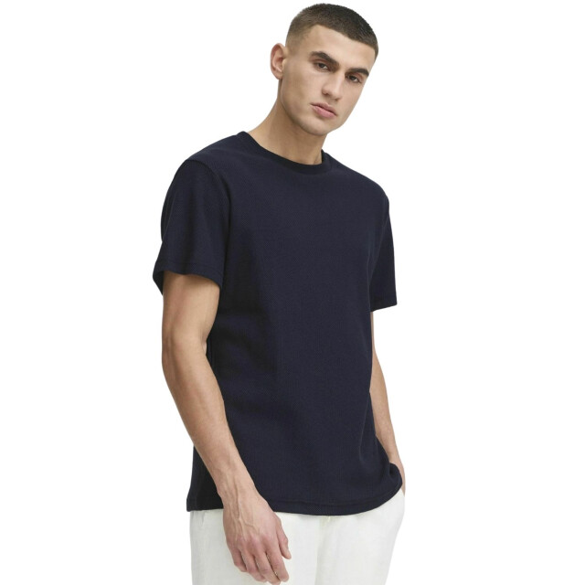 Solid Casual t-shirt heren 21108597 large