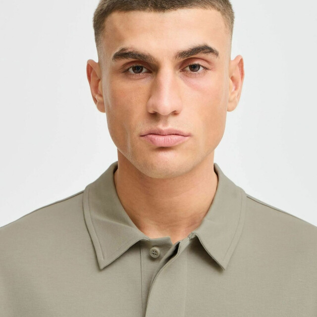Solid Polo heren 21108513 large