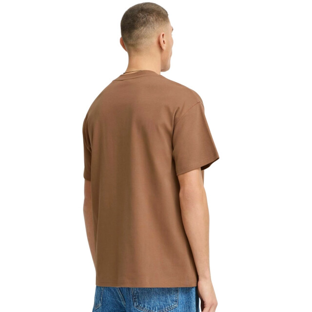 Solid Casual t-shirt heren 21107307 large