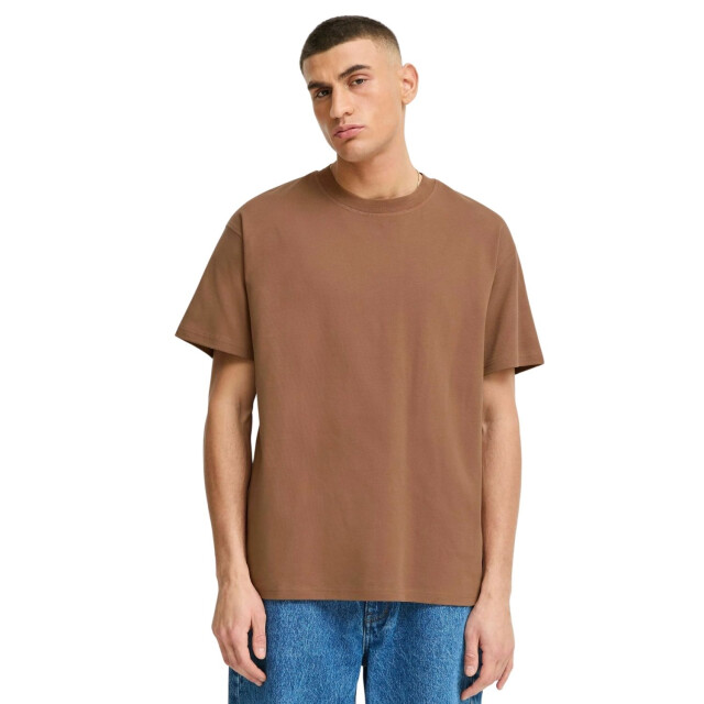 Solid Casual t-shirt heren 21107307 large