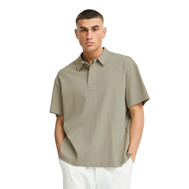 Solid Polo heren 21108513 large